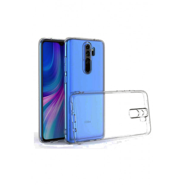 Redmi Note 8 Pro Hayalet Ekran Koruyucu, Şeffaf Kılıf ve Şarj Kablosu Seti | 3'lü Koruma Paketi