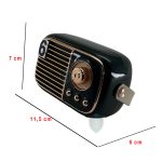 Nostaljik Radyo No 6 ölçü detaylı görünüm