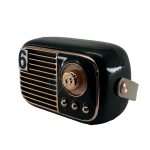 Nostaljik Radyo No 6 minik tasarım stand duruşu