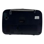 Nostaljik Radyo No: 88 Koyu Maun Deseni Büyük Boy Vintage (Bluetooth, FM, USB, Şarjlı) - Görsel 5