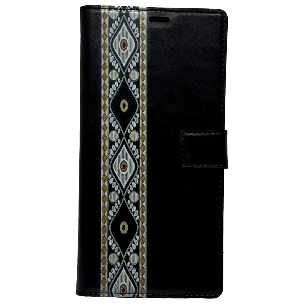 Samsung Galaxy A06 kapaklı cüzdanlı kılıf kapalı konumda ön yüz görünümü