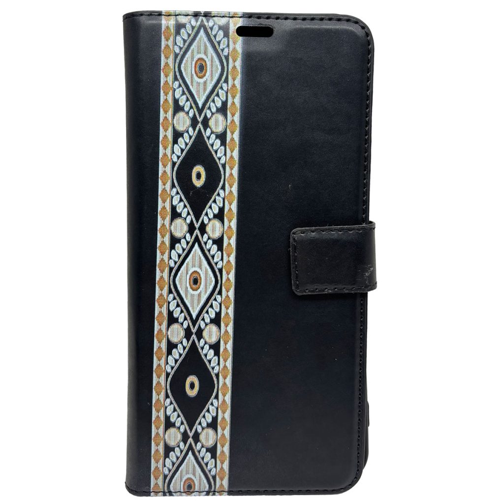 Samsung Galaxy A13 kapaklı cüzdanlı kılıf kapalı konumda profesyonel ön yüz görünümü