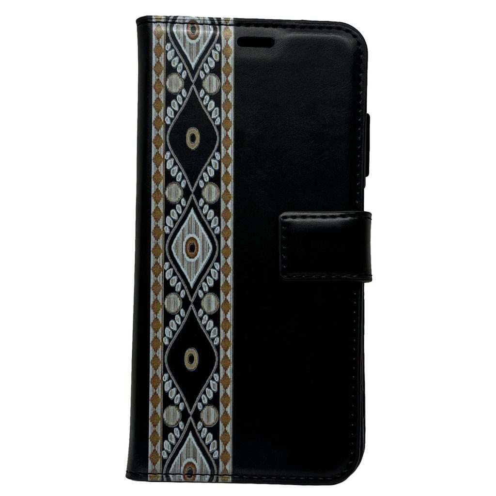 Samsung Galaxy S23 kapaklı cüzdanlı kılıf kapalı konumda profesyonel ön yüz görünümü