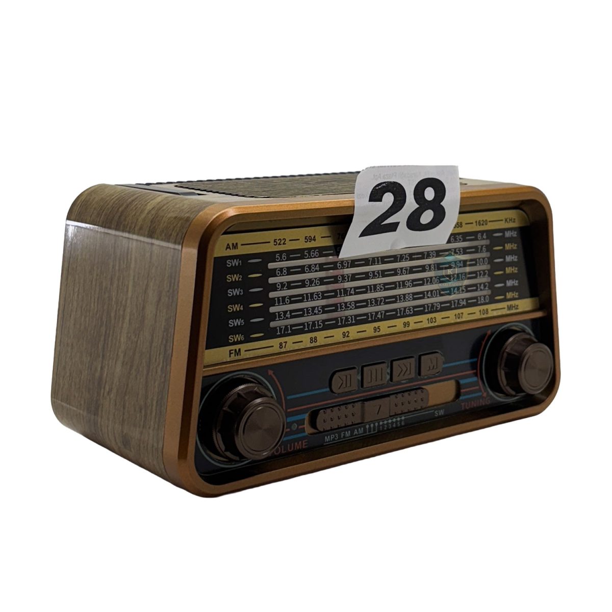 Radyo 28 Nostaljik Radyo Kontrol Paneli