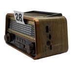 Radyo 28 Otantik Tasarım Dik Pozisyon