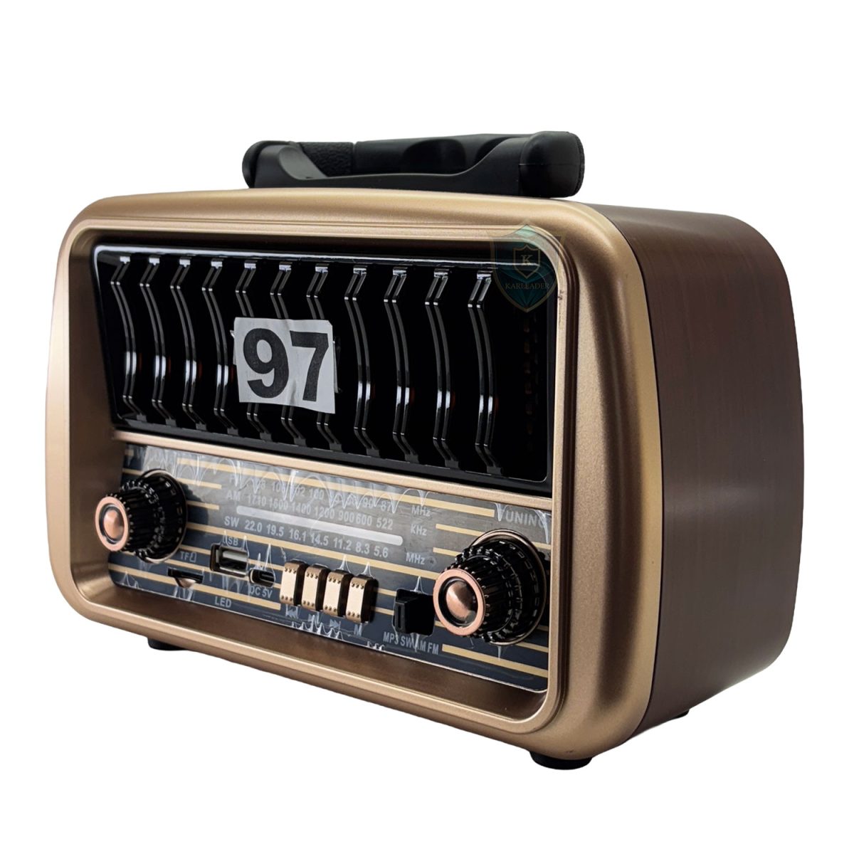 Radyo 97 Dik Duruş ve Yan Panel Detayı