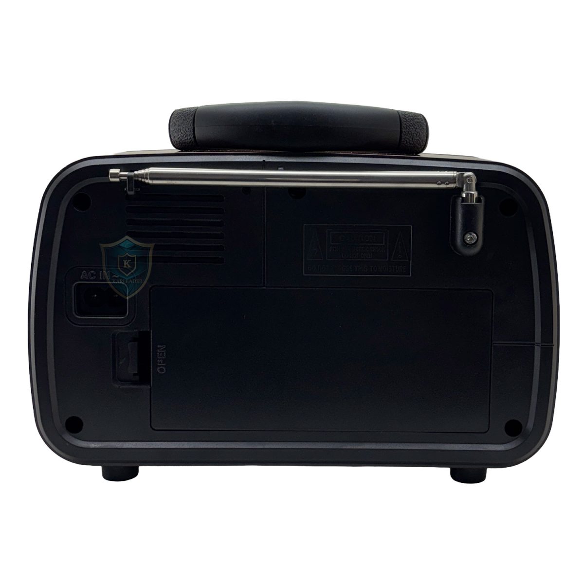 Radyo 97 Arka Görünüm ve Pil Yuvası