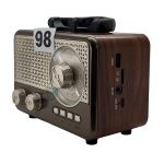 Radyo 98 Ahşap Desenli Dik Pozisyon
