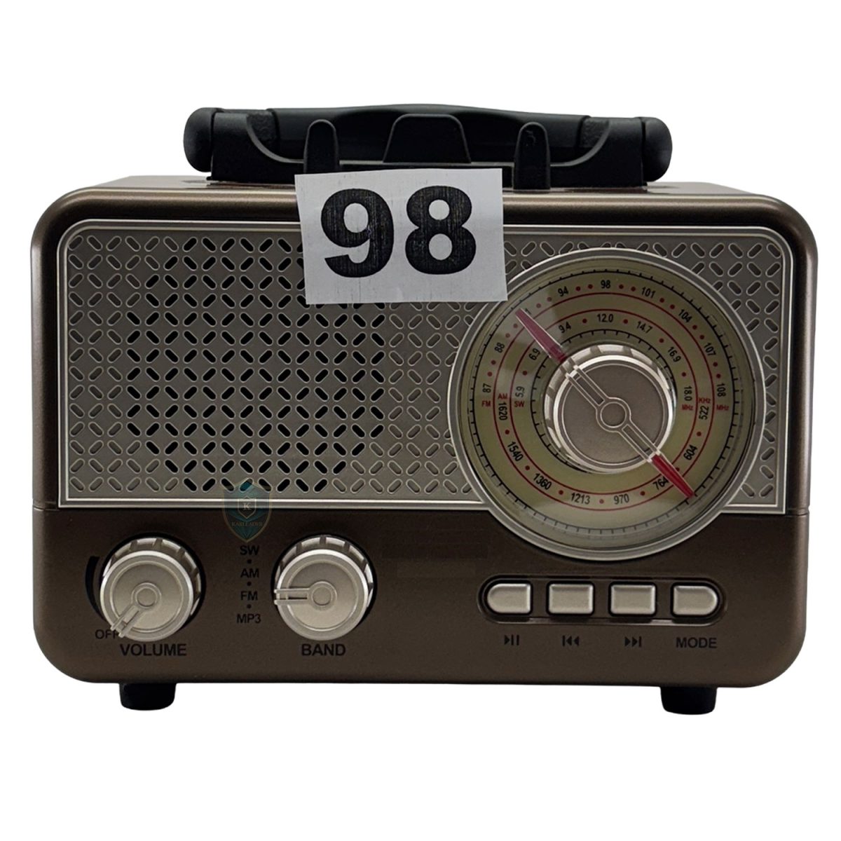 Radyo 98 Sarı Işıklı Ön Görünüm