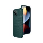 Apple iPhone 15 Kılıf Auto Focus Karbon Kapak - Bordo - Görsel 8