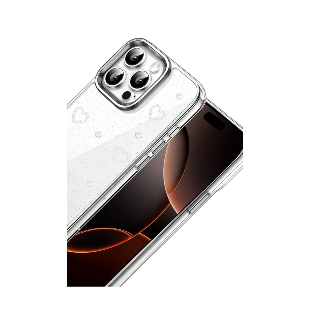 Apple iPhone 16 Pro Max Fiyonk Desenli Kapak - Desen 10 - Görsel 2