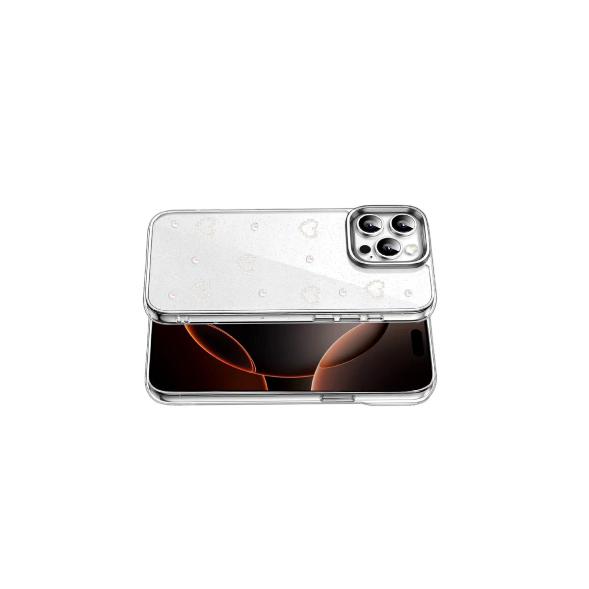 Apple iPhone 16 Pro Max Fiyonk Desenli Kapak - Desen 10 - Görsel 3