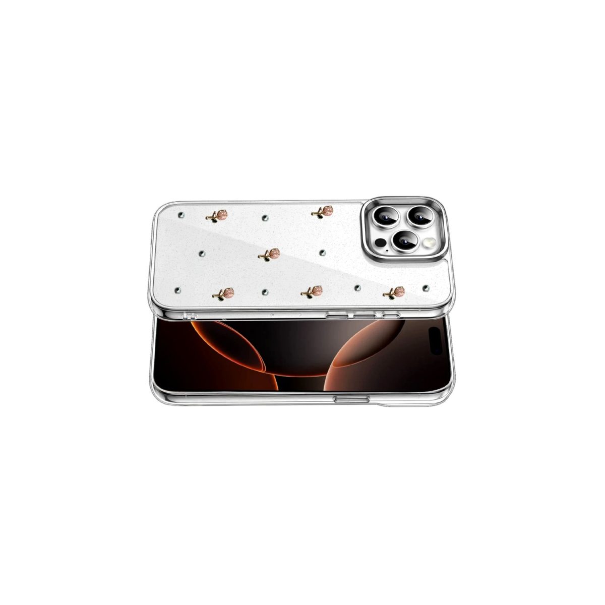 Apple iPhone 16 Pro Max Fiyonk Desenli Kapak - Desen 10 - Görsel 21