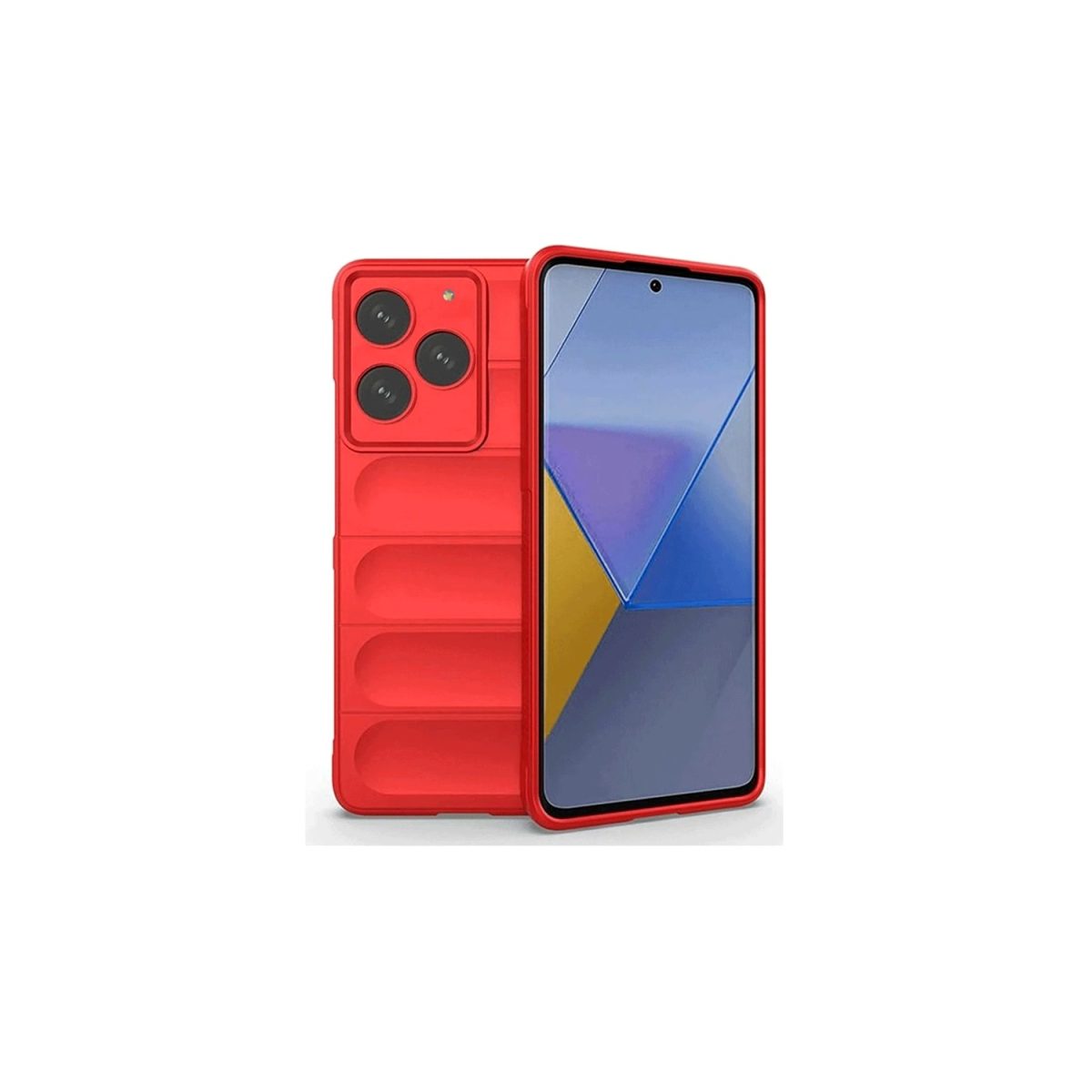 General Mobile Era 50 Kılıf Optimum Silikon - Mavi - Görsel 3