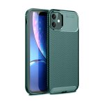 Apple iPhone 11 Kılıf Auto Focus Karbon Kapak - Gri - Görsel 6
