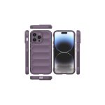 Apple iPhone 13 Pro Max Kılıf Optimum Silikon - Mor - Görsel 3