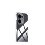 Oppo A6 Pro 4G Lüx Şeffaf Silikon - Şeffaf - Görsel 2