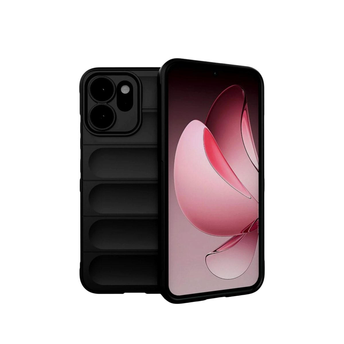 Oppo Reno 14 Optimum Silikon - Siyah - Görsel 7