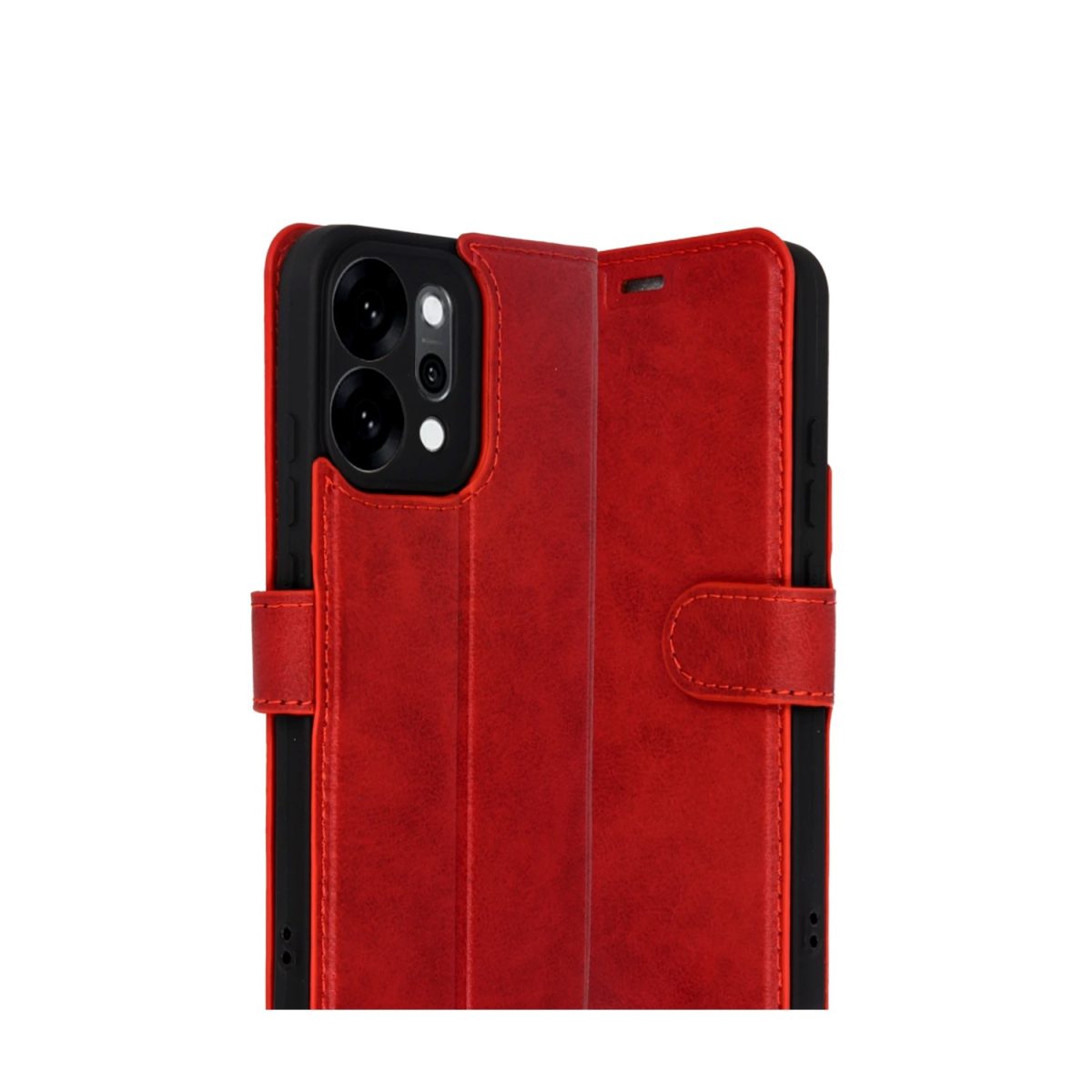 Oppo Reno 14 Trend S Plus Kapaklı Kılıf - Yeşil - Görsel 7