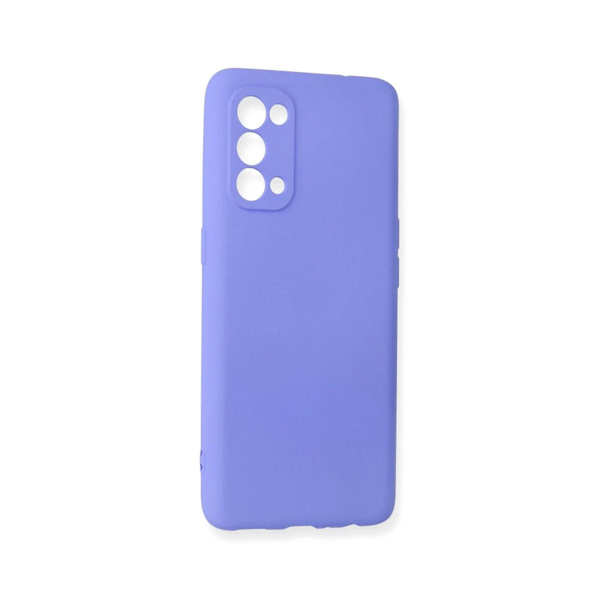 Oppo Reno 5 lila rubber silikon kılıf kamera korumalı yumuşak esnek kapak
