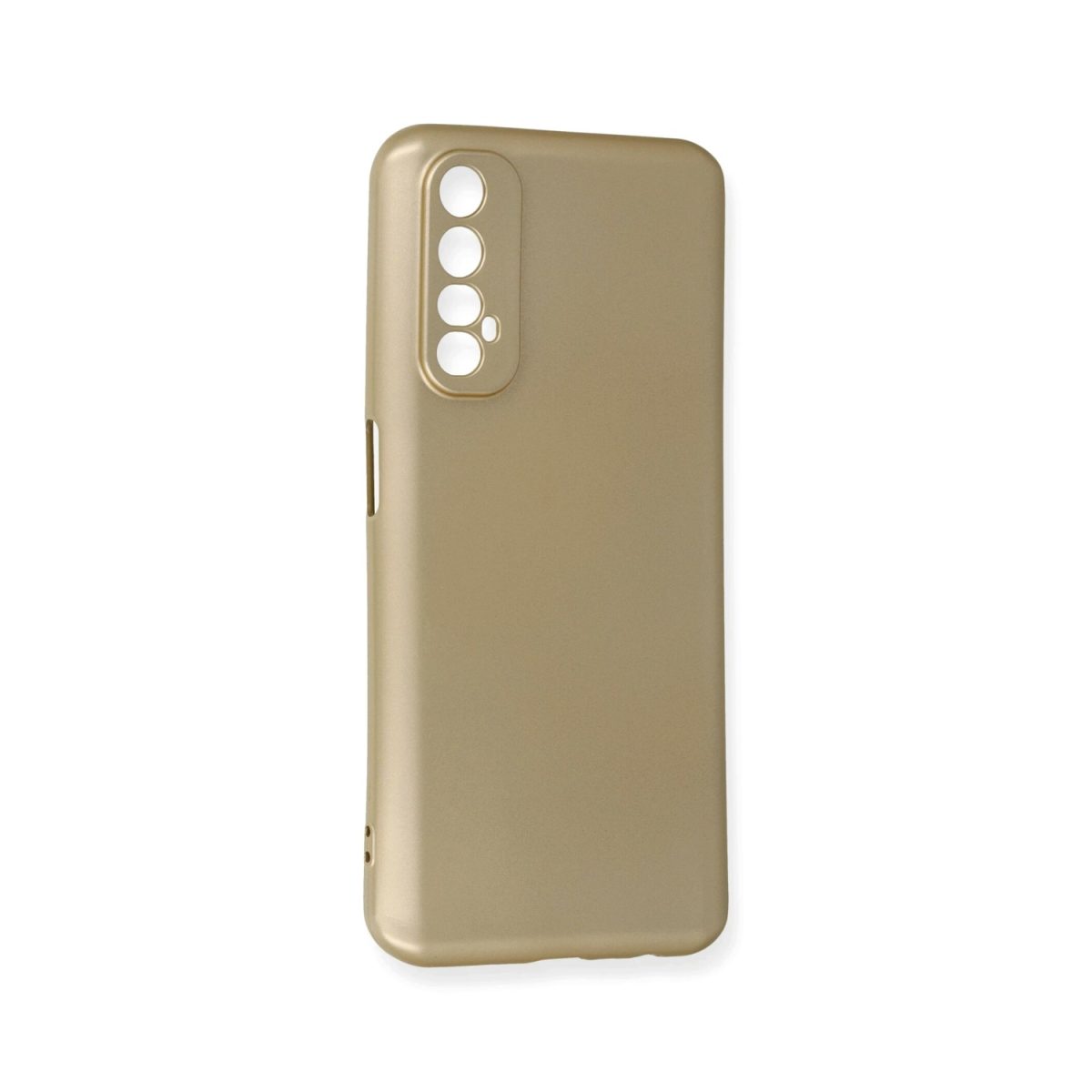 Realme 7 Kılıf First Silikon - Gold - Görsel 2