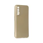 Realme 7 Kılıf First Silikon - Gold - Görsel 2