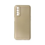 Realme 7 Kılıf First Silikon - Gold - Görsel 13