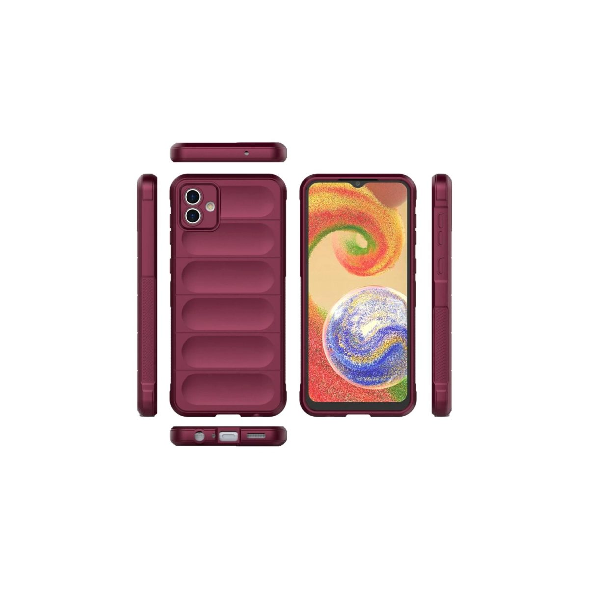 Samsung Galaxy A04E Kılıf Optimum Silikon - Sky Blue - Görsel 15