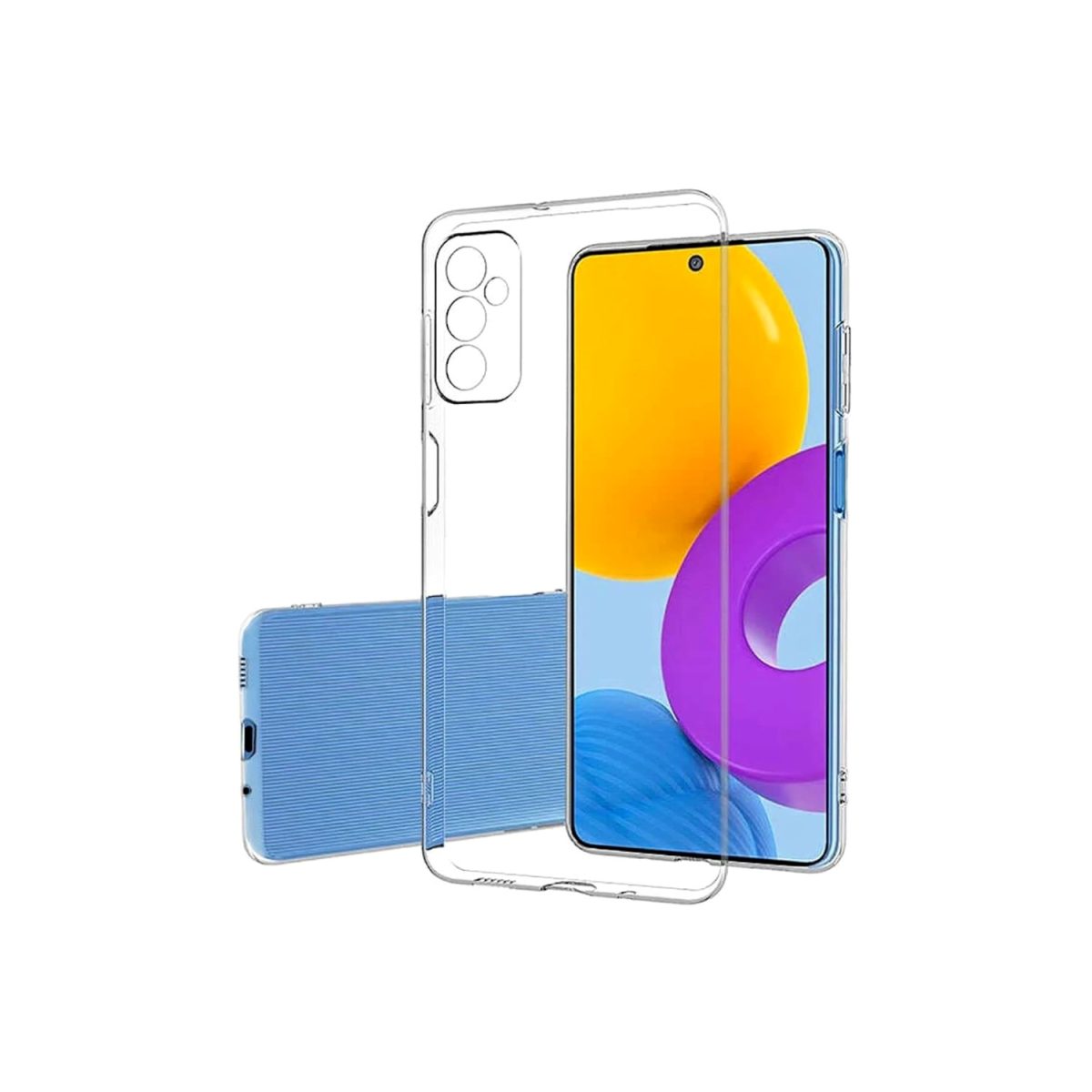 Samsung Galaxy A05S Kılıf Lüx Şeffaf Silikon - Görsel 2