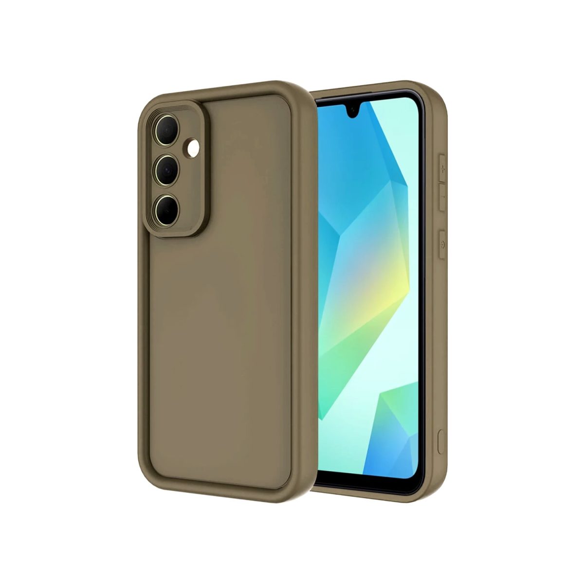 Samsung Galaxy A16 5G Kılıf Viera Silikon - Krem - Görsel 8