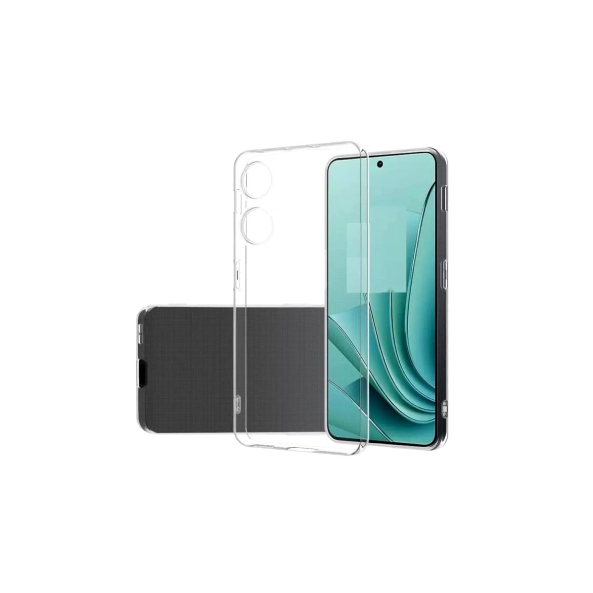 Vivo Y27 Kılıf Lüx Şeffaf Silikon - Görsel 2