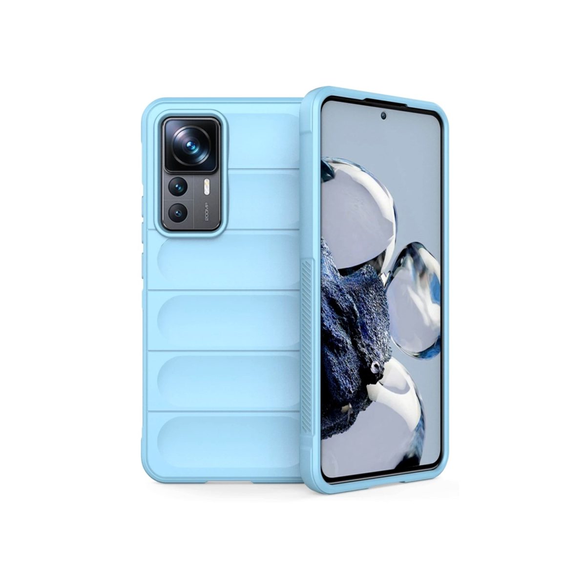 Xiaomi Mi 12T Pro Kılıf Optimum Silikon - Sky Blue - Görsel 25