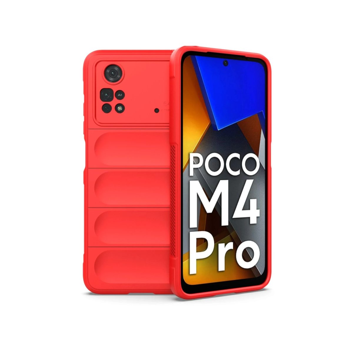 Xiaomi Poco M4 Pro 4G Kılıf Optimum Silikon - Sky Blue - Görsel 9