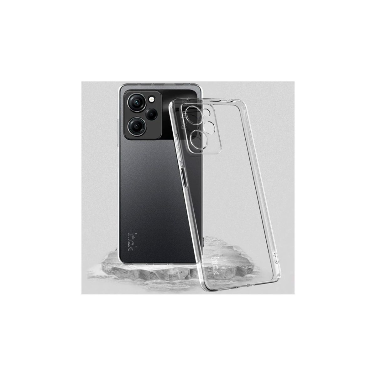 Xiaomi Poco X5 Pro 5G Kılıf Lüx Şeffaf Silikon - Görsel 3