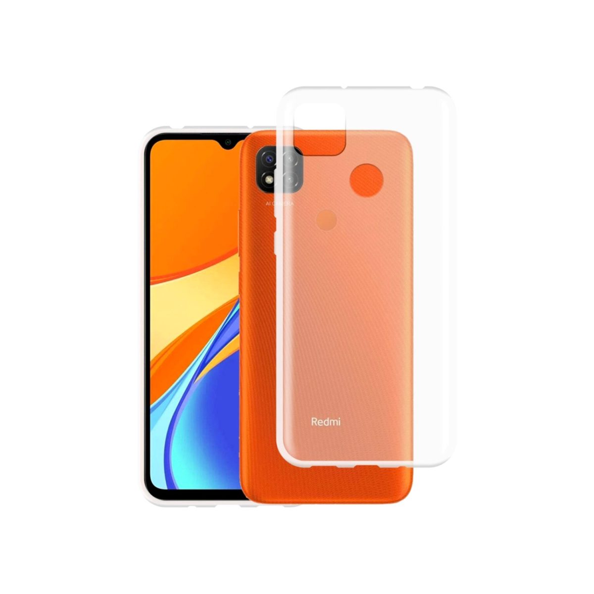 Xiaomi Redmi 9C Kılıf Lüx Şeffaf Silikon - Görsel 4