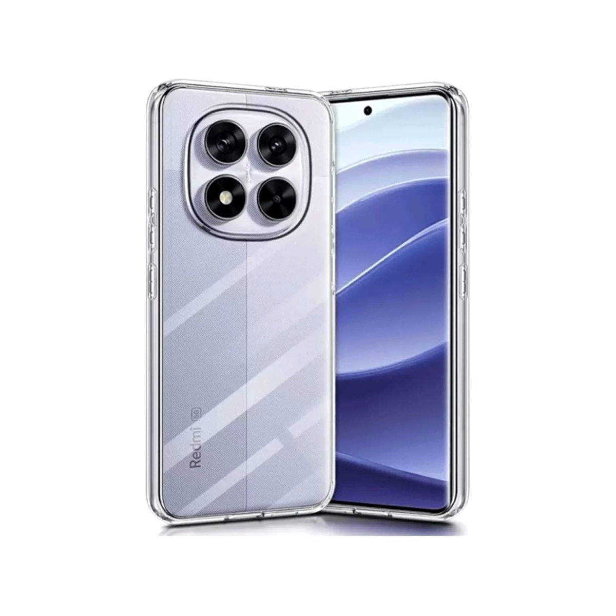 Xiaomi Redmi Note 14 Pro 5G Kılıf Lüx Şeffaf Silikon - Görsel 2