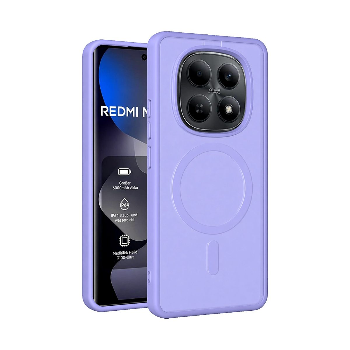 Xiaomi Redmi Note 15 Pro 5G Jota Magsafe Kapak - Çöl Titanyum - Görsel 22