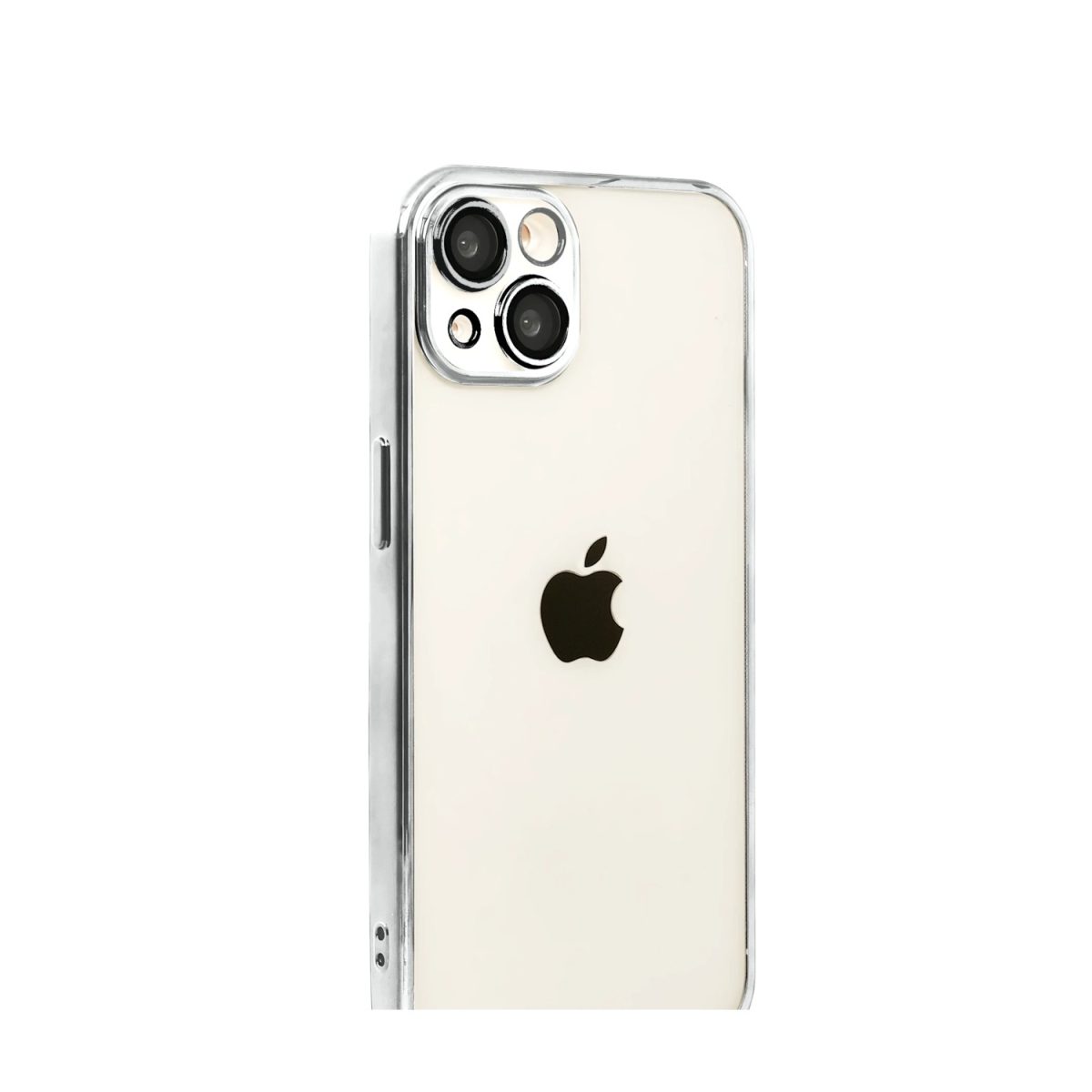 Apple iPhone 15 Razer Lensli Silikon - Çöl Titanyum - Görsel 19
