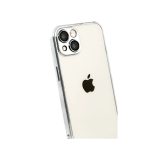 Apple iPhone 15 Razer Lensli Silikon - Çöl Titanyum - Görsel 20
