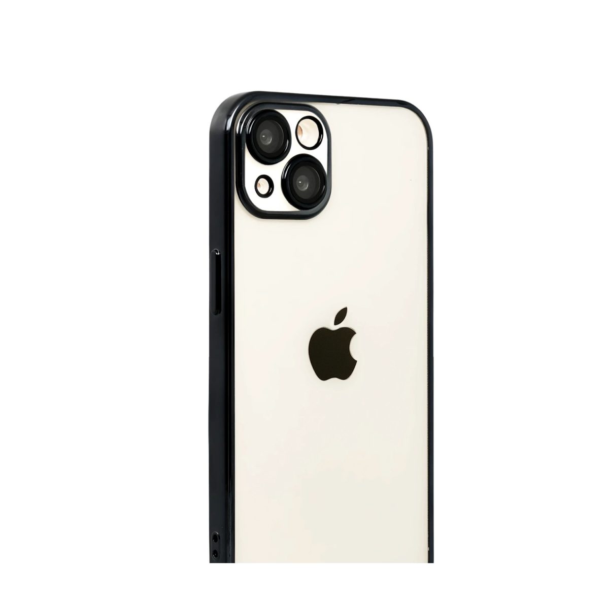 Apple iPhone 15 Razer Lensli Silikon - Çöl Titanyum - Görsel 4