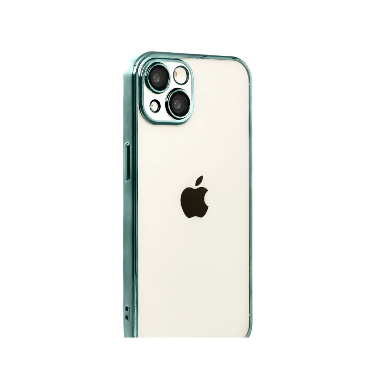 Apple iPhone 15 Razer Lensli Silikon - Çöl Titanyum - Görsel 13