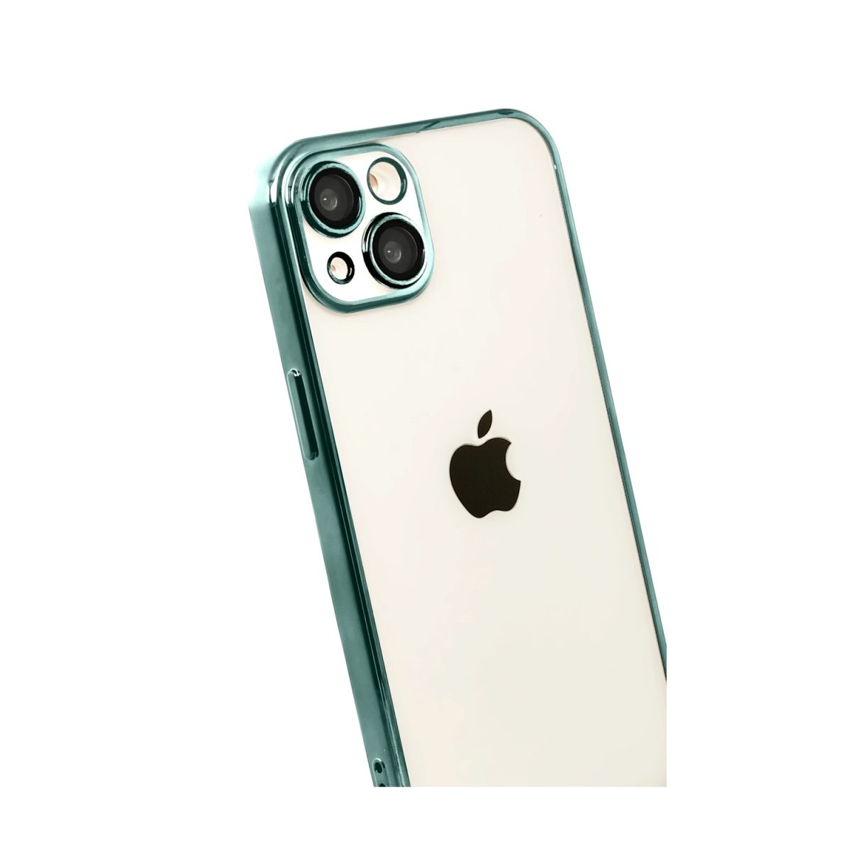 Apple iPhone 15 Razer Lensli Silikon - Çöl Titanyum - Görsel 14