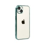 Apple iPhone 15 Razer Lensli Silikon - Çöl Titanyum - Görsel 15
