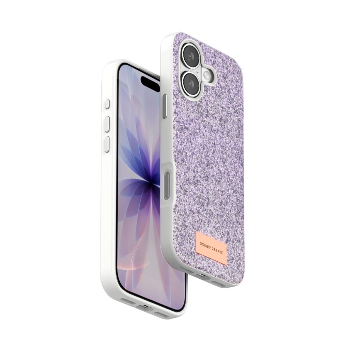 Apple iPhone 17 Bright Simli Kapak - Mavi - Görsel 33