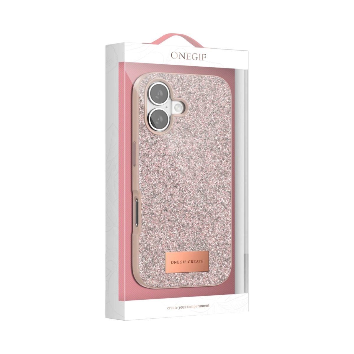 Apple iPhone 17 Bright Simli Kapak - Mavi - Görsel 16