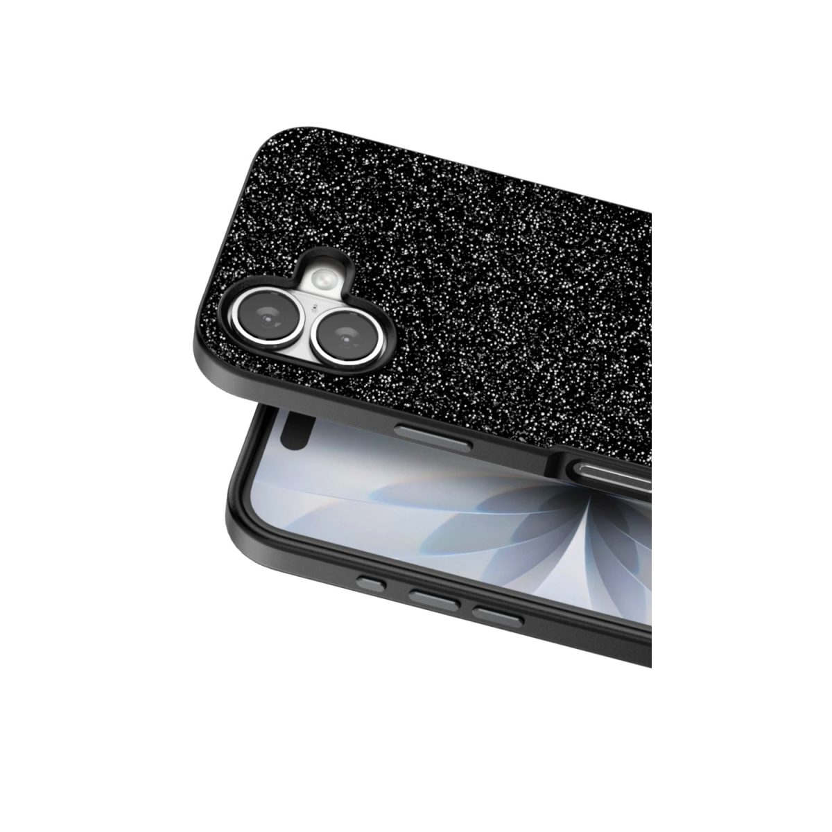 Apple iPhone 17 Bright Simli Kapak - Mavi - Görsel 22