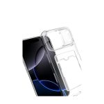 Apple iPhone 17 Pro Max Kart Şeffaf Silikon - Şeffaf - Görsel 2