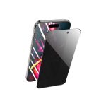 Apple iPhone 11 9D Dustproof Hayalet Cam Ekran Koruyucu - Siyah - Görsel 3