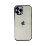 Apple iPhone 12 Pro Kılıf Razer Lensli Silikon - Mor