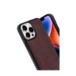 Apple iPhone 14 Pro Max Kılıf Aras Deri Kapak - Açık Yeşil - Görsel 20